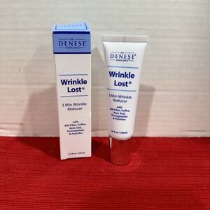 Dr. Denese Wrinkle Lost 3 Minute Wrinkle Reducer – 1oz / 30ml – New & Sealed